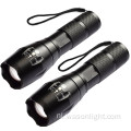 Aangepast logo Focusable Groothandel Hot Sale A100 Most krachtige Tactical Torch Light LED 1000 lumen zaklamp